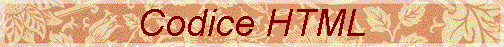 Codice HTML